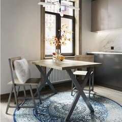 Стол кухонный прямоугольный 1,2х0,8 м лагерта 9893 (53979) - фото 2