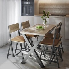 Стол кухонный прямоугольный 1,2х0,6 м лагерта 9893 (53972) - фото 3