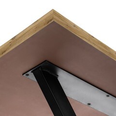 Стол кухонный прямоугольный 1,2х0,6 м дуб флагстафф 9781 (53863) - фото 3