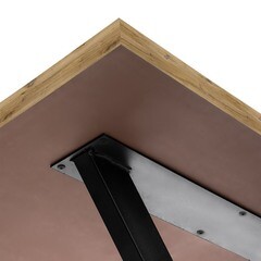 Стол кухонный прямоугольный 1,2х0,8 м дуб флагстафф 9781 (53864) - фото 4