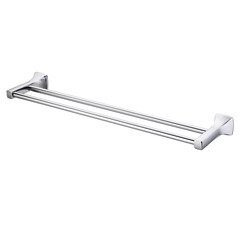 Изображение товара Полотенцедержатель WasserKraft Wern K-2500 660 мм двойной на шуруп металл хром (K-2540)