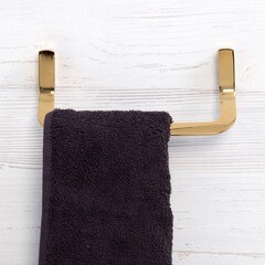 Полотенцедержатель кольцо WasserKraft Sauer K-7900 d218 мм на шуруп металл золото глянцевое (K-7960) - фото 2