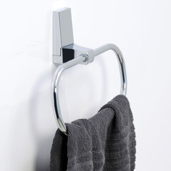 Полотенцедержатель кольцо WasserKraft Lopau K-6000 d230 мм на шуруп металл хром (K-6060) - фото 2