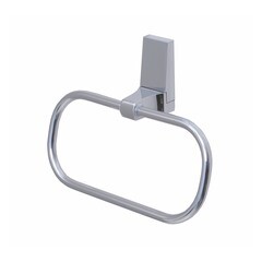 Полотенцедержатель кольцо WasserKraft Lopau K-6000 d230 мм на шуруп металл хром (K-6060) - фото 1