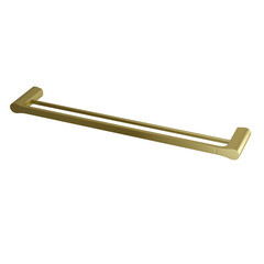 Полотенцедержатель WasserKraft Aisch K-5900 640 мм двойной на шуруп металл золото матовое (K-5940) - фото 1