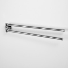 Полотенцедержатель WasserKraft Dill K-3900 350 мм двойной поворотный на шуруп металл хром (K-3931) - фото 4