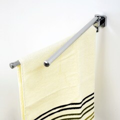 Полотенцедержатель WasserKraft Dill K-3900 350 мм двойной поворотный на шуруп металл хром (K-3931) - фото 2