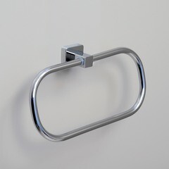 Полотенцедержатель кольцо WasserKraft Dill K-3900 d227 мм на шуруп металл хром (K-3960) - фото 3