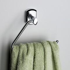 Полотенцедержатель WasserKraft Oder K-3000 170 мм на шуруп металл хром (K-3061) - фото 3