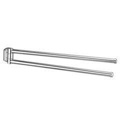 Изображение товара Полотенцедержатель WasserKraft Oder K-3000 430 мм двойной поворотный на шуруп металл хром (K-3031)