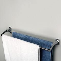 Полотенцедержатель WasserKraft Oder K-3000 650 мм двойной на шуруп металл хром (K-3040) - фото 3