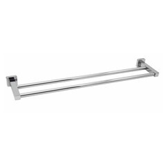 Изображение товара Полотенцедержатель WasserKraft Lippe K-6500 657 мм двойной на шуруп металл хром (K-6540)