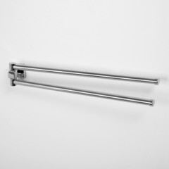 Полотенцедержатель WasserKraft Lippe K-6500 435 мм двойной поворотный на шуруп металл хром (K-6531) - фото 4