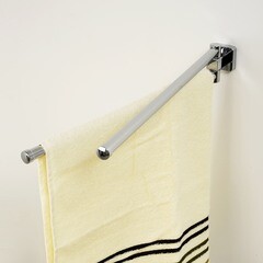 Полотенцедержатель WasserKraft Lippe K-6500 435 мм двойной поворотный на шуруп металл хром (K-6531) - фото 3