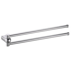 Изображение товара Полотенцедержатель WasserKraft Berkel K-6800 455 мм двойной поворотный на шуруп металл хром (K-6831)