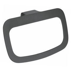 Изображение товара Полотенцедержатель кольцо WasserKraft Elbe K-7200 d240 мм на шуруп металл черный (K-7260)