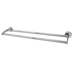 Изображение товара Полотенцедержатель WasserKraft Rhein K-6200 667 мм двойной на шуруп металл хром (K-6240)