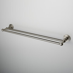 Полотенцедержатель WasserKraft Ammer K-7000 650 мм двойной на шуруп металл никель (K-7040) - фото 3