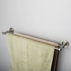 Полотенцедержатель WasserKraft Ammer K-7000 650 мм двойной на шуруп металл никель (K-7040) - фото 2