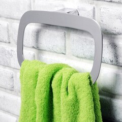 Полотенцедержатель кольцо WasserKraft Kammel K-8300 d230 мм на шуруп металл хром (K-8360) - фото 3