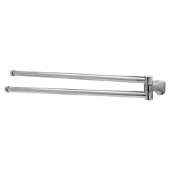 Изображение товара Полотенцедержатель WasserKraft Kammel K-8300 455 мм двойной поворотный на шуруп металл хром (K-8331)