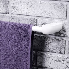 Полотенцедержатель WasserKraft Kammel K-8300 White 655 мм на шуруп металл белый (K-8330W) - фото 3