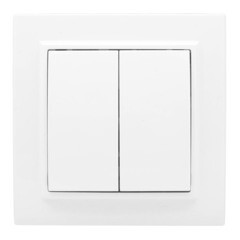 Выключатель EKF Минск двухклавишный встраиваемый белый (ERV10-023-10) - фото 3