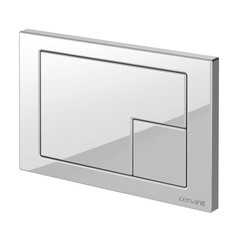 Клавиша смыва для инсталляций Cersanit Corner белая (64077) - фото 2