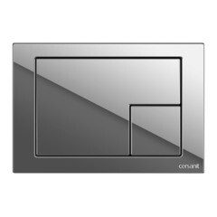 Изображение товара Клавиша смыва для инсталляций Cersanit Corner хром глянцевый (64108)