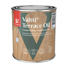 Масло Tikkurila Valtti Terrace Oil для террас основа EC 0,9 л