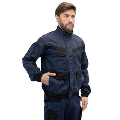 Куртка рабочая Delta Plus Mach 2 Corporate 56-58 рост 180-188 см темно-синяя - фото 14