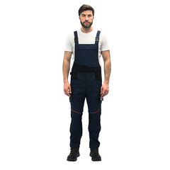 Полукомбинезон рабочий Delta Plus Mach 2 Corporate 52-54 рост 180-188 см темно-синий - фото 20