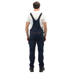 Полукомбинезон рабочий Delta Plus Mach 2 Corporate 52-54 рост 180-188 см темно-синий - фото 11