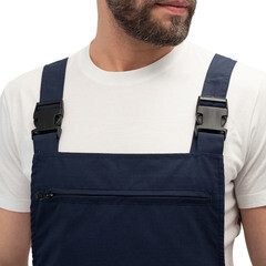 Полукомбинезон рабочий Delta Plus Mach 2 Corporate 52-54 рост 180-188 см темно-синий - фото 7