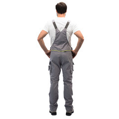 Полукомбинезон рабочий Delta Plus Mach 2 Corporate 52-54 рост 180-188 см серый - фото 8