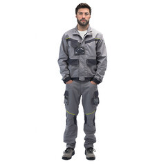 Брюки рабочие Delta Plus Mach 2 Corporate 52-54 рост 180-188 см серые - фото 4