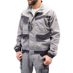 Куртка рабочая Delta Plus Mach 2 Corporate 56-58 рост 180-188 см серая - фото 11