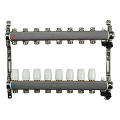 Коллекторная группа Ondo 1 ВР(г) х 8 выходов 3/4 НР(ш) ЕК х 1 ВР(г) - фото 1