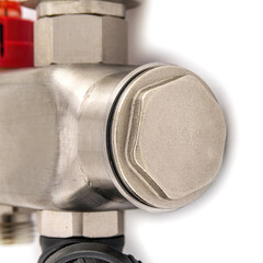 Коллекторная группа с расходомерами Ondo 1 ВР(г) х 3 выхода 3/4 НР(ш) ЕК х 1 ВР(г) - фото 6