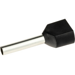 Изображение товара Наконечник штыревой втулочный изолированный Duwi 12 мм х 1,5 кв.мм двойной (25 шт.)