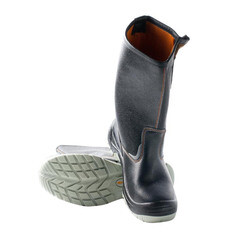 Изображение товара Сапоги кожаные с защитным подноском и стелькой размер 41 черные Мистраль SJ9133-S (104331)