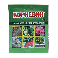 Стимулятор корнеобразования растений Ваше хозяйство Корневин 4 г - фото 1