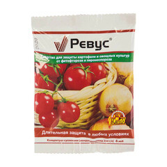 Изображение товара Средство защиты картофеля и овощей от фитофтороза и пероноспороза Ваше хозяйство Ревус 6 мл