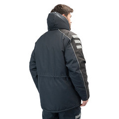 Куртка рабочая утепленная Delta Plus Nordland 50 рост 164-172 см синяя - фото 7