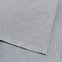 Штора лен темно-серая 145х300 см Rusby Лен (ТТ-00259489) - фото 3