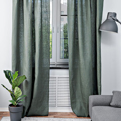 Штора лен тимьян 145х300 см Rusby Лен (ТТ-00259516) - фото 3