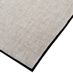 Скатерть Rusby 150х250 см лен бежевый/синий - фото 3