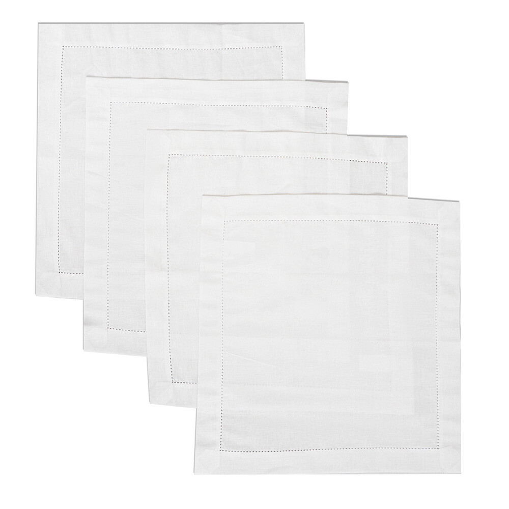 Изображение товара Салфетки сервировочные Rusby 45х45 см белые 4 шт.