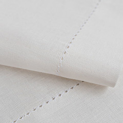 Салфетки сервировочные Rusby 45х45 см полулен белые (4 шт.) - фото 3