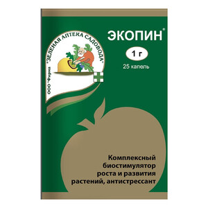 Регулятор роста для растений Зеленая Аптека Садовода Экопин 1 г ...